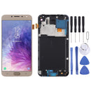 TFT Material LCD Screen and Digitizer Full Assembly with Frame for Galaxy J4 J400F/DS(Gold)