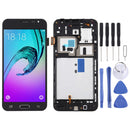 TFT Material LCD Screen and Digitizer Full Assembly with Frame for Galaxy J3 (2016) / J320F(Black)