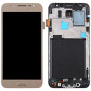 TFT Material LCD Screen and Digitizer Full Assembly with Frame for Galaxy J5 (2015) / J500F(Gold)