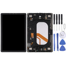 Original LCD Screen for Galaxy Tab S4 10.5 inch SM-T835 (LTE Version) Digitizer Full Assembly with Frame (Black)