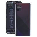 Original Battery Back Cover for Galaxy A71(Black)
