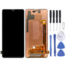 Original Super AMOLED Material LCD Screen and Digitizer Full Assembly for Galaxy Note10 Lite(Black)