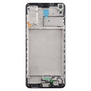 Front Housing LCD Frame Bezel Plate for Samsung Galaxy A21s (Black)