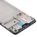 Front Housing LCD Frame Bezel Plate for Samsung Galaxy A21s (Black)