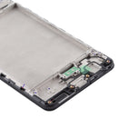 Front Housing LCD Frame Bezel Plate for Samsung Galaxy A21s (Black)