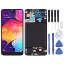 TFT Material LCD Screen and Digitizer Full Assembly With Frame for Samsung Galaxy A50 (Not Supporting Fingerprint Identification)(Black)