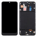 TFT Material LCD Screen and Digitizer Full Assembly With Frame for Samsung Galaxy A30 (Black)