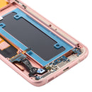 OLED Material LCD Screen and Digitizer Full Assembly With Frame for Samsung Galaxy S7 Edge / SM-G935F(Pink)