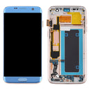 OLED Material LCD Screen and Digitizer Full Assembly With Frame for Samsung Galaxy S7 Edge / SM-G935F(Blue)