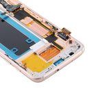 OLED Material LCD Screen and Digitizer Full Assembly With Frame for Samsung Galaxy S7 Edge / SM-G935F(Blue)