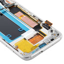 OLED Material LCD Screen and Digitizer Full Assembly With Frame for Samsung Galaxy S7 Edge / SM-G935F(Silver)