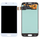 OLED Material LCD Screen and Digitizer Full Assembly for Samsung Galaxy S6(White)