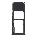 SIM Card Tray + Micro SD Card Tray for Samsung Galaxy A71 / A715 (Black)