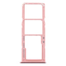 SIM Card Tray + SIM Card Tray + Micro SD Card Tray for Samsung Galaxy A51 / A515 (Pink)