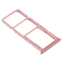 SIM Card Tray + SIM Card Tray + Micro SD Card Tray for Samsung Galaxy A51 / A515 (Pink)