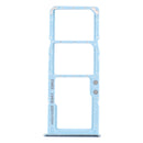 SIM Card Tray + SIM Card Tray + Micro SD Card Tray for Samsung Galaxy A51 / A515 (Blue)