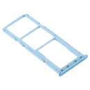 SIM Card Tray + SIM Card Tray + Micro SD Card Tray for Samsung Galaxy A51 / A515 (Blue)