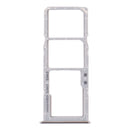 SIM Card Tray + SIM Card Tray + Micro SD Card Tray for Samsung Galaxy A51 / A515 (Silver)