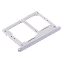 SIM Card Tray + Micro SD Card Tray for Samsung Galaxy Tab A 10.1 (2019) / SM-T515 (Silver)