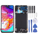 TFT Material LCD Screen and Digitizer Full Assembly With Frame for Samsung Galaxy A70 (Not Supporting Fingerprint Identification)(Black)