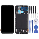 TFT Material LCD Screen and Digitizer Full Assembly With Frame for Samsung Galaxy A70 (Not Supporting Fingerprint Identification)(Black)