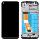 LCD Screen and Digitizer Full Assembly With Frame for Samsung Galaxy A11 (Black)