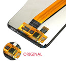 Original PLS TFT Material LCD Screen and Digitizer Full Assembly (Flex Cable Wide) for Samsung Galaxy A01 (Black)
