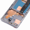 Original Super AMOLED LCD Screen for Samsung Galaxy S20 Ultra 4G/S20 Ultra 5G Digitizer Full Assembly with Frame (Grey)