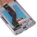 Original LCD Screen and Digitizer Full Assembly with Frame for Samsung Galaxy S20+ 5G SM-G986B/G985(Grey)