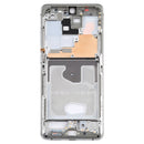 Middle Frame Bezel Plate with Side Keys for Samsung Galaxy S20 Ultra (Silver)