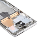 Middle Frame Bezel Plate with Side Keys for Samsung Galaxy S20 Ultra (Silver)