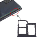 SIM Card Tray + SIM Card Tray + Micro SD Card Tray for Samsung Galaxy A41 / A415 (Black)