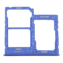 SIM Card Tray + SIM Card Tray + Micro SD Card Tray for Samsung Galaxy A41 / A415 (Blue)