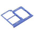 SIM Card Tray + SIM Card Tray + Micro SD Card Tray for Samsung Galaxy A41 / A415 (Blue)