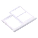 SIM Card Tray + SIM Card Tray + Micro SD Card Tray for Samsung Galaxy A41 / A415 (White)