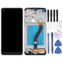 LCD Screen and Digitizer Full Assembly With Frame for Samsung Galaxy A21 / SM-A215(Black)