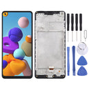 LCD Screen and Digitizer Full Assembly With Frame for Samsung Galaxy A21s / SM-A217 (Black)