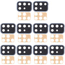 10 PCS Camera Lens Cover for Samsung Galaxy A71 (Black)