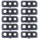 10 PCS Camera Lens Cover for Samsung Galaxy A50 (Black)