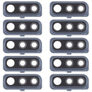 10 PCS Camera Lens Cover for Samsung Galaxy A70 (Black)