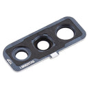 10 PCS Camera Lens Cover for Samsung Galaxy A70 (Black)