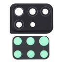 10 PCS Camera Lens Cover for Samsung Galaxy A51 (Black)