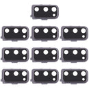 10 PCS Camera Lens Cover for Samsung Galaxy S20 (Black)