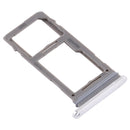 SIM Card Tray + Micro SD Card Tray for Samsung Galaxy Note20 Ultra (Silver)