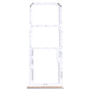 SIM Card Tray + SIM Card Tray + Micro SD Card Tray for Samsung Galaxy M51 SM-M515 (Silver)