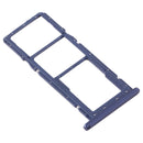 SIM Card Tray + SIM Card Tray + Micro SD Card Tray for Samsung Galaxy A11 SM-A115 (Blue)