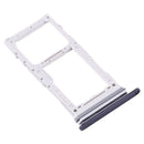 SIM Card Tray + SIM Card Tray / Micro SD Card Tray for Samsung Galaxy Note 10 Lite SM-N770 (Black)