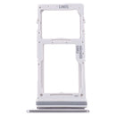 SIM Card Tray + SIM Card Tray / Micro SD Card Tray for Samsung Galaxy Note 10 Lite SM-N770 (Silver)