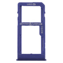 SIM Card Tray + SIM Card Tray / Micro SD Card Tray for Samsung Galaxy M40 SM-M405 (Dark Blue)