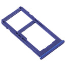 SIM Card Tray + SIM Card Tray / Micro SD Card Tray for Samsung Galaxy M40 SM-M405 (Dark Blue)